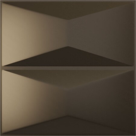 Ekena Millwork 19 5/8in. W x 19 5/8in. H Aberdeen EnduraWall Decorative 3D Wall Panel Covers 2.67 Sq. Ft. WP20X20ABCDB